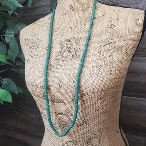 Turquoise Beaded Necklace Beach Summer